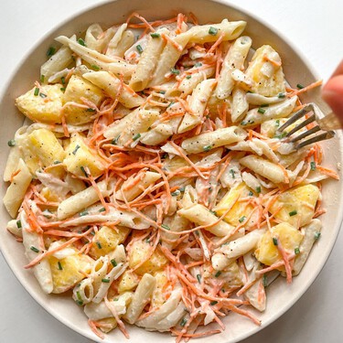 Ensalada de pasta hawaiana: una receta fácil, rápida y con piña