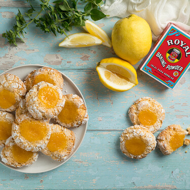 Galletas crinkles con lemon curd: receta del bocadito dulce y ácido perfecto para el verano