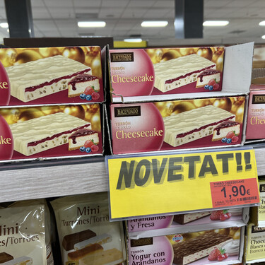 De cheesecake: así es el nuevo turrón que Mercadona ha lanzado en mitad de las fiestas para acompañar el roscón 