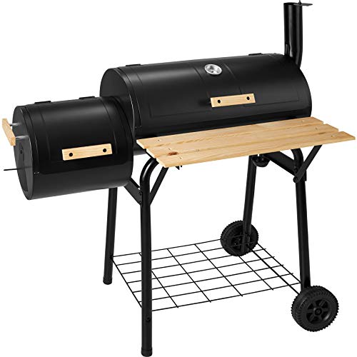 TecTake Barbacoa Barbecue Grill con Carbón Vegetal Parrilla Fumador - Varios Modelos - (Grill con carbón Vegetal Parrilla Fumador | no. 400821)