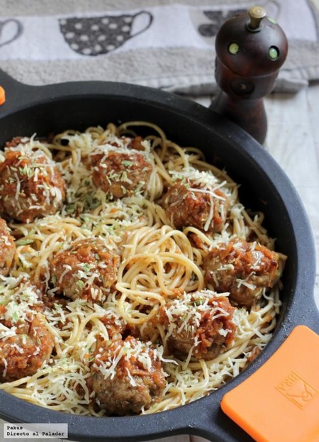 espagueti meatballs