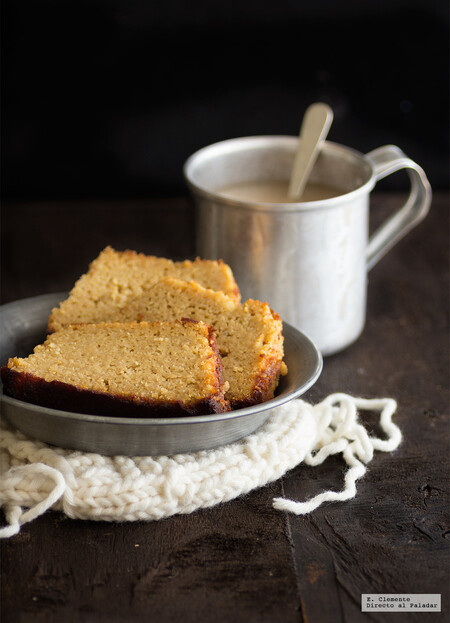 Cake tropical de mango y plátano