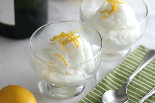 Sorbete De Limon Al Cava