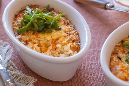 Zanahorias Con Queso Al Horno