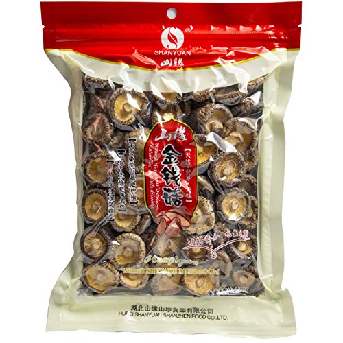 Setas Shiitake Deshidratadas (90gr) | Lentinus Edodes Seco de Tamaño 2-3cm