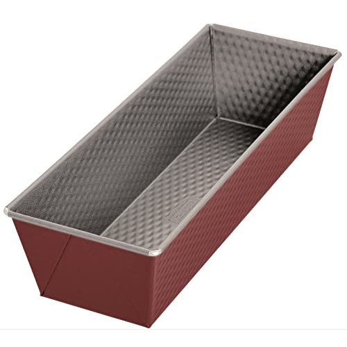 ORIGINAL KAISER Classic - Molde Pan / Bizcochos Rectangular Antiadherente 31 x 12cm Rojo