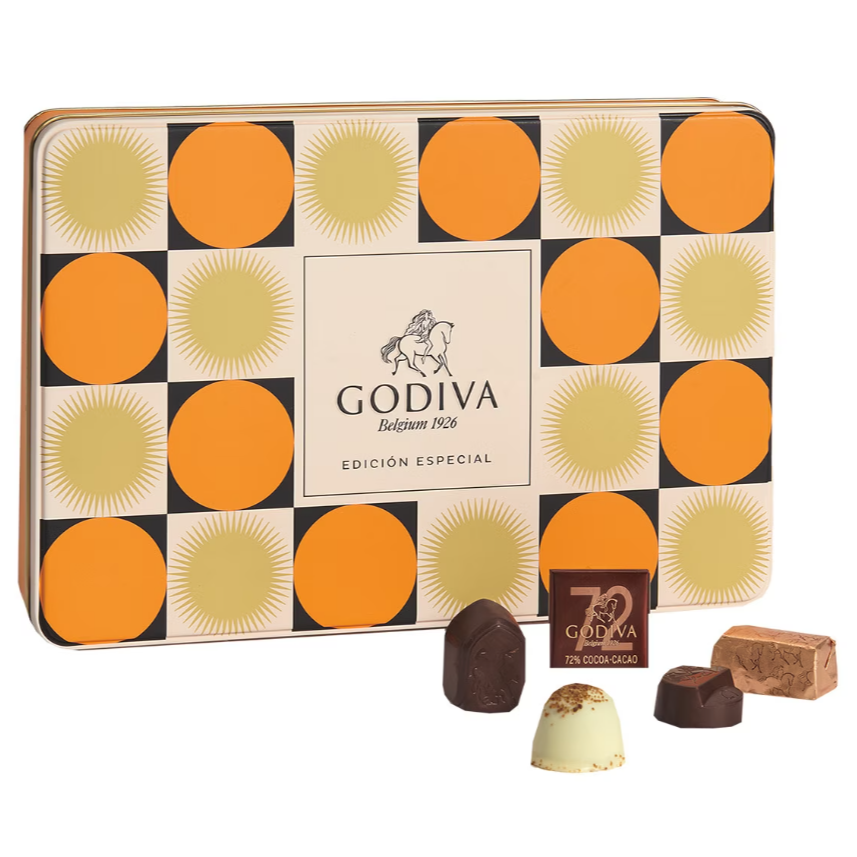 Bombones Gold Godiva Edición Especial 40 Aniversario Club del Gourmet